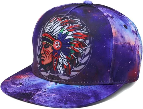 Miniatura 29 de Quanhaigou - Gorra con visera para hombre y mujer, estilo Hip Hop, con visera plana colorida, gorra de béisbol ajustable para adolescentes Coco Rojo