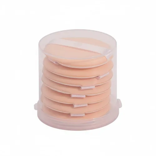 Miniatura 8 de 1 juego de 7 piezas de cojín de aire multifuncional, esponja de huevo para maquillaje en seco y húmedo, reutilizable, base de crema BB crema