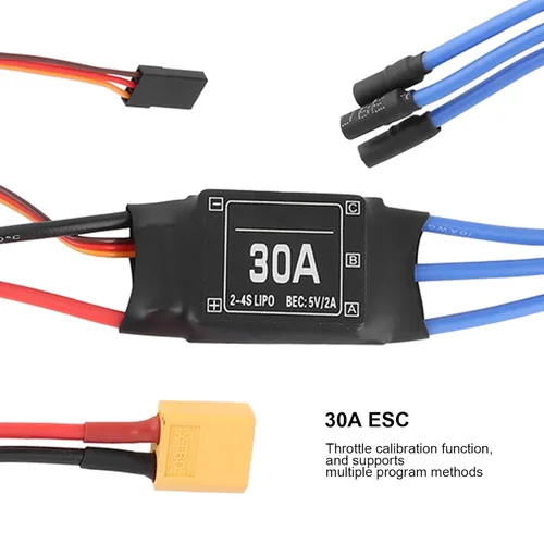 Miniatura 4 de VGEBY Helicóptero RC conjunto de ala fija, 2212 1400KV motor+8060 hélice+9G servo+30A ESC Kit para helicóptero de control remoto 8060 Prop Esc Motor