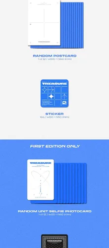 Miniatura 3 de TESORO El segundo paso: Capítulo Uno 1er Mini álbum PhotoBook Versión Contenido+Póster+Seguimiento Kpop Sealed (A)