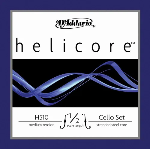 Miniatura 5 de D'Addario Helicore - Cuerda de violonchelo simple, escala 1/2, tensión media