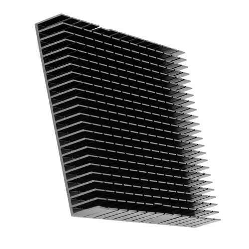 Miniatura 9 de Disipador térmico de aluminio 5.906x4.724x0.787 in enfriamiento pasivo para PCB chip de computadora impresora 3D radiador de alto rendimiento