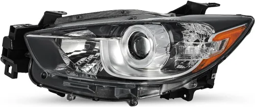 JSBOYAT Repuesto de montaje de faro delantero para Mazda CX-5 Factory 2013-2016 [tipo halógeno] proyector delantero izquierdo del lado del conductor