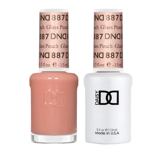 Miniatura 25 de Juego de esmalte de gel DND, Colección Sheer, esmalte de gel UV/LED y laca de uñas de secado al aire, dúo de esmalte sin astillas a juego, 0.5 onzas
