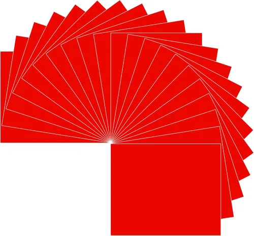 Miniatura 11 de HTVRONT Vinilo de transferencia de calor, 18 paquetes de vinilo para planchar para camisetas, 12 x 10 pulgadas, vinilo HTV fácil de cortar, Negro