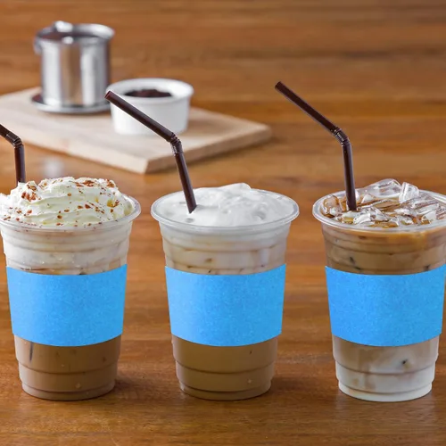 Miniatura 6 de zsccxq Fundas desechables para taza de café, papel kraft corrugado, fundas protectoras aisladas para tazas de café, expreso para bebidas calientes