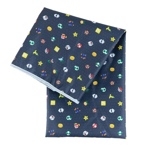 Miniatura 20 de Bumkins Alfombrilla para Salpicaduras de Bebé para Debajo de Silla Alta, Alfombrilla para Desorden de Comida para Bebés y Niños Pequeños, Tela
