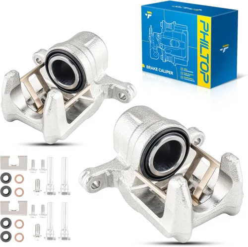 Miniatura 91 de PHILTOP Pinza de freno delantera compatible con S10 1982-2003, Sonoma 1991-2003, Camaro 1982-1992, El Camino 1978-1987, Monte Carlo 1978-1988