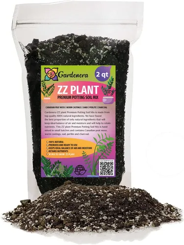 Miniatura 9 de Eleva tus plantas ZZ con la mezcla orgánica de tierra de Gardenera - Cultiva más saludable y más elegancia - 1 cuarto de galón