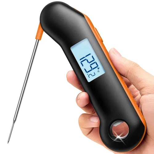 Miniatura 7 de ThermoMaven - Termómetro profesional para carne, lectura instantánea en 0.5 seg, precisión certificada NIST ±0.5°F, impermeabilidad IP67, pantalla