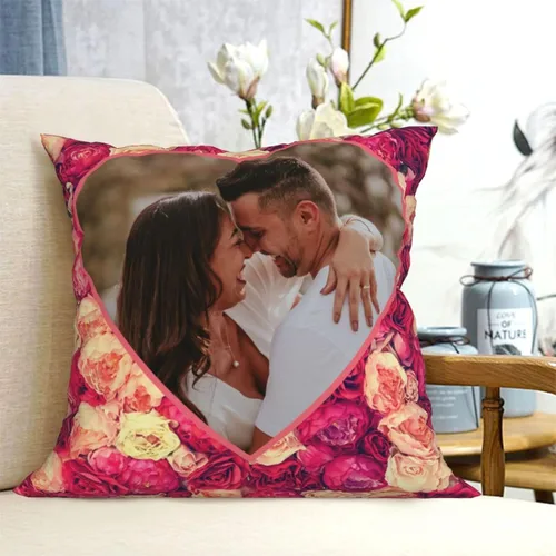 Miniatura 12 de Funda de almohada personalizada con fotos con collage de Best Mom Ever, funda de cojín personalizada para el día de la madre, aniversario, boda, 6