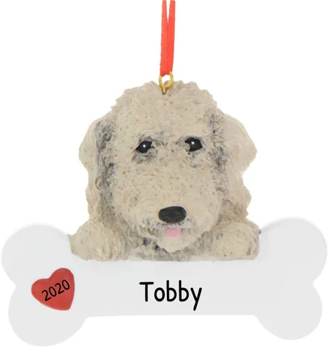 Miniatura 23 de Adornos de Navidad personalizados para perros 2024 – Adornos navideños de hueso de perro Husky para amantes de los perros, adorno de primera Navidad