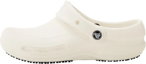 Miniatura 17 de Crocs Zuecos unisex Bistro (9 B (M) de EE. UU. para mujer/7 D (M) de hombre de EE. UU., blanco)