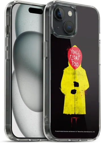 Miniatura 99 de Head Case Designs Funda de gel suave con licencia oficial de la película de TI Pennywise 2 Graphics compatible con Apple iPhone 15 Pro
