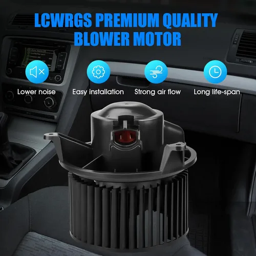 Miniatura 2 de Motor de ventilador compatible con 2005-2015 Nissan Armada, 2004-2008 Nissan Titan, 2004-2010 Infiniti QX56. Motor de ventilador de calefacción