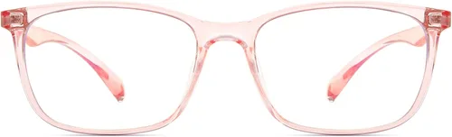 Miniatura 9 de ANRRI Gafas de luz azul para hombres y mujeres, transparentes, bloqueo de luz azul, lentes de computadora antifatiga ocular, marco transparente