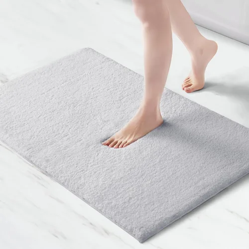 Miniatura 35 de Madison Park Marshmallow - Alfombra de baño antideslizante, de felpa lujosa, absorbente, de secado rápido, diseño de spa, decoración de baño, 20 x