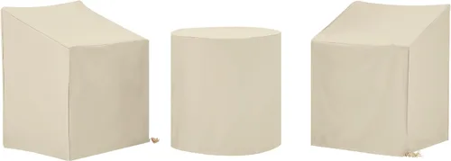 Miniatura 2 de Crosley Furniture MO75017-TA - Juego de fundas de vinilo reforzado de calibre pesado de 3 piezas para muebles de exterior
