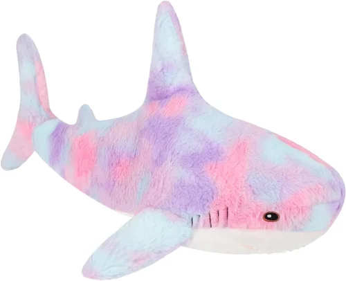 Miniatura 8 de Animal de Peluche Tiburón 11" Lindo Juguete de Tiburón Almohadas de Peluche Tiburones de Algodón Suave Peluches Muñeco de Animal Marino del Océano