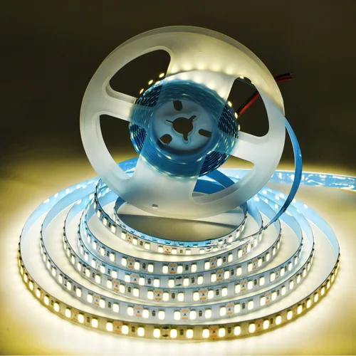 Miniatura 11 de Tira de luces LED, DC12V 5m/16.4ft regulable SMD 5730 (5630 actualizado) Super brillante 600LEDs 28000LM tira de luces LED no impermeable, 2 veces