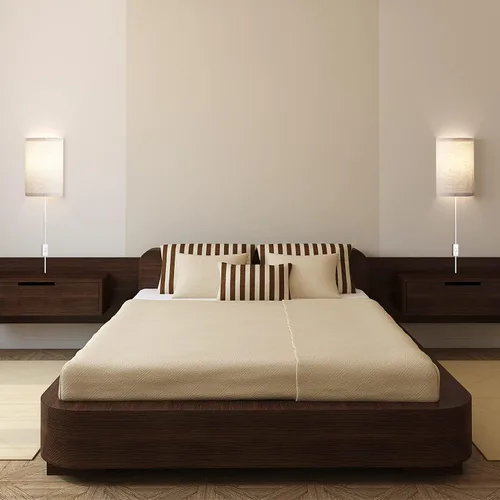 Miniatura 5 de AVV Juego de dos apliques de pared, lámpara de pared enchufable con interruptor de encendido/apagado, 2700K 4000K 5000K seleccionables, luces