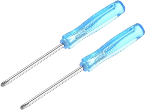 Miniatura 7 de uxcell Mini destornillador Phillips, cabeza cruzada de 0.079 in, 1.772 in de longitud para reparación de electrodomésticos pequeños, 2