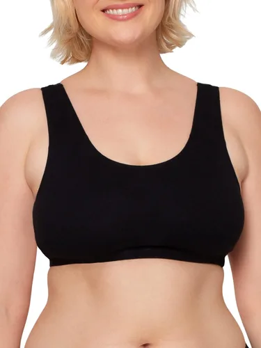 Miniatura 2 de Fruit of the Loom - Brasier de algodón para mujer, estilo camiseta sin mangas, máxima comodidad y ajuste transpirable