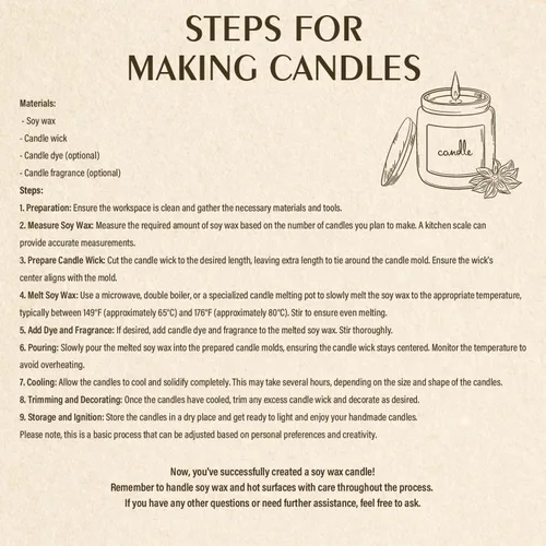 Miniatura 8 de Copos de cera de soja, cera de vela natural Waxcanpy, cera de soja orgánica para hacer velas de la granja, sin aditivos, inofensiva y pura (4.5kg)