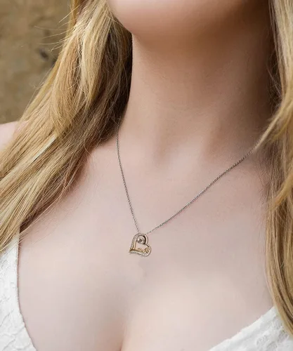 Miniatura 3 de I'm not a Genie, but I'll do My Best to Make All Your Dreams. Fiancee Love Dancing Necklace, Joke Fiancee Gifts, Jewelry for, Gifts from Nature