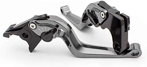 Miniatura 9 de Juego de palancas de embrague de freno ajustables cortas de aluminio CNC para motocicleta compatible con BENELLI TNT 125 135 TNT125 TNT135 2016 2017