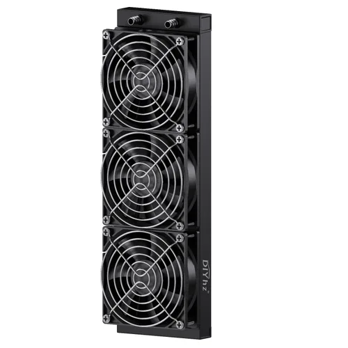Miniatura 23 de Radiador de Refrigeración por Agua para Computadora, Intercambiador de Calor de Aluminio de 12 Tubos, Radiador de Refrigeración Líquida, Disipador