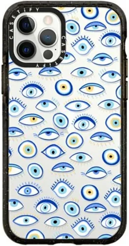Miniatura 39 de CASETiFY Impact - Funda para iPhone 12 y iPhone 12 Pro, Bearly Awake, color negro transparente