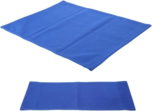 Miniatura 7 de Haofy Lona de repuesto para silla de director, 1 juego de lona de repuesto para asiento y respaldo, protector de taburete de lona para silla de Azul