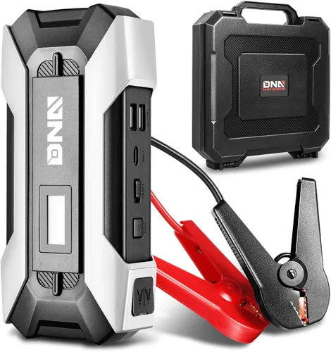 Miniatura 15 de DNA MOTORING 12V 1500A 15000 mAh Arrancador de batería portátil para auto, paquete de cargadores de batería, caja de puente, para hasta 7.0L de gas