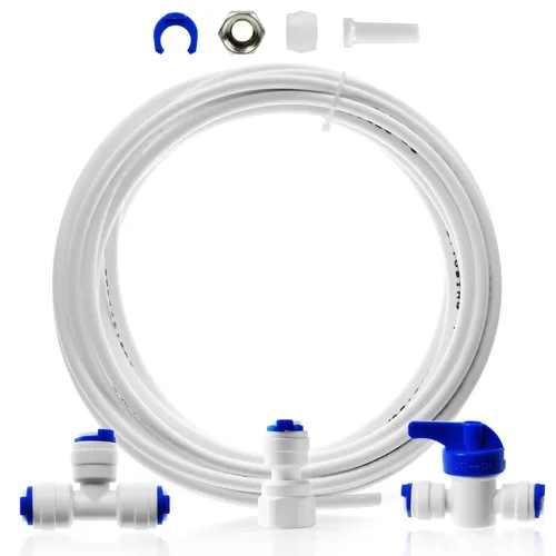 Miniatura 5 de iSpring Tanque de almacenamiento de agua T55M de 5.5 galones + kit de conexión de línea de agua para refrigerador ultra seguro iSpring ICEK