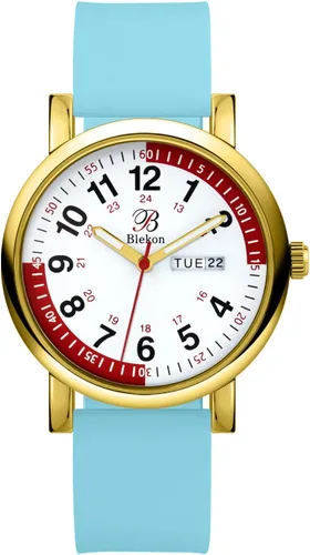 Miniatura 15 de Pulsometer Nurse Watch with Secondhand – Scrub Matching Band Colors for Medical Professionals – Super Easy to Read Dial w/Day and Date Indicator