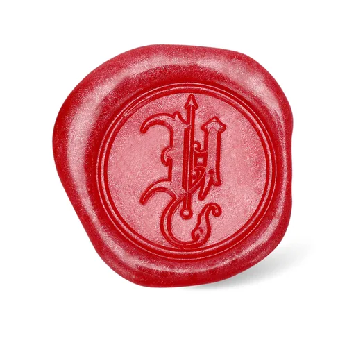 Miniatura 3 de Mceal Sello de cera, sello de latón con mango de madera, letra victoriana Y