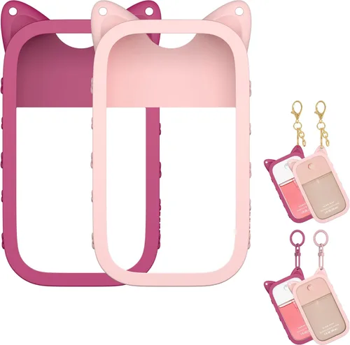 Miniatura 10 de Sonnorel Funda de silicona compatible con el spray desinfectante de manos Touchland (apto para 1 onza líquida/1.0 fl oz Ver)