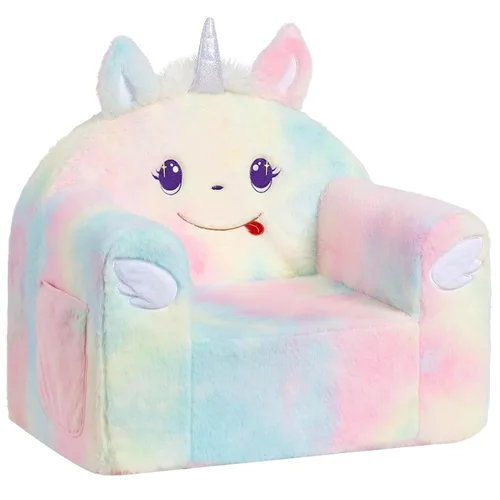Miniatura 10 de ALIMORDEN Serie Animal Silla para Niños, Silla de Sofá para Niños Pequeños Rellena de Espuma Ultra Suave y Cómoda, Sofá para Niños Pequeños