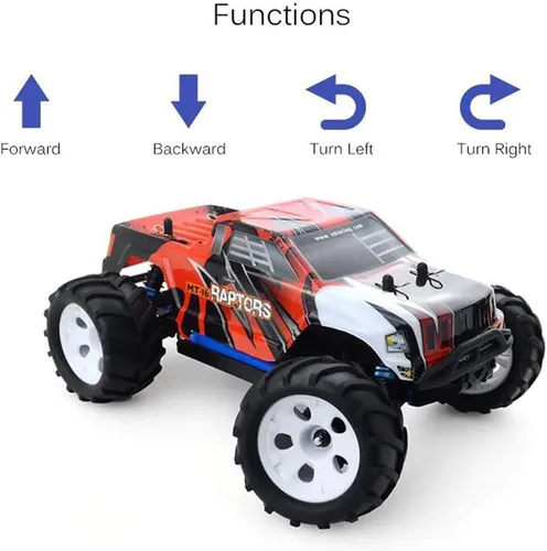 Miniatura 2 de Coche de control remoto RTR a escala 1/16 para adultos, máximo 40 Km/h Autos RC rápidos con motor sin escobillas, camión RC todoterreno de carreras