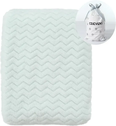 Miniatura 19 de CREVENT Manta de Felpa Sedosa y Linda para Bebé Niñas & Niños, Recién Nacidos, Bebés, Cuna, Cochecito, Silla de Paseo, Regalo Adecuado para Todas