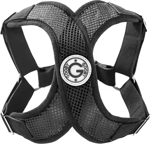 Miniatura 12 de gooby Choke última intervensión Perfect Fit Active X step-in sintético Piel de Cordero. Soft Arnés para perros pequeños, L, Hunter Green Verde