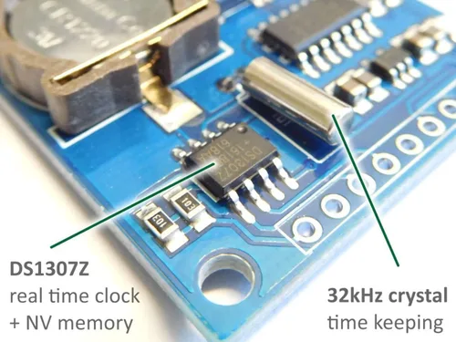 Miniatura 4 de CANADUINO® Mini registrador de datos DS1307, Micro SD, batería de respaldo, I2C, SPI