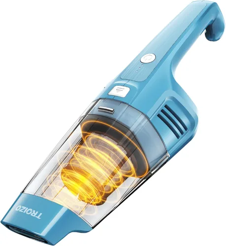 Miniatura 7 de TROIZO Aspiradora de Mano Inalámbrica, 14500PA de Potente Succión con Motor Sin Escobillas, Aspiradora de Mano Recargable y Portátil para Coche
