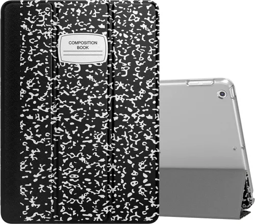 Miniatura 26 de MoKo Funda para iPad 9.7 2018/2017 de 5ª / 6ª Generación - Funda delgada y ligera con soporte para Smartphone con parte trasera translúcida