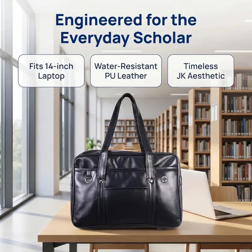 Miniatura 7 de jojofuny Bolso de hombro japonés para la escuela, bolso de cuero sintético para mujeres y hombres, bolsa de uniforme JK de gran capacidad, bolsa