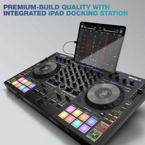 Miniatura 10 de Reloop Mixon 8 Pro Controlador DJ de 4 canales, negro