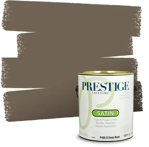 Miniatura 43 de Prestige Paints - 2 en 1, pintura base y pintura de exterior, P500-N-SW7020 SW6991-PCM