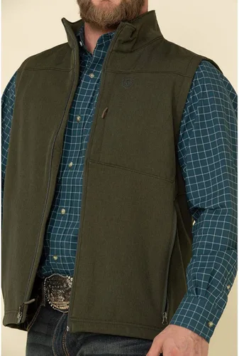 Miniatura 4 de ARIAT Chaleco de Softshell Vernon 20 para hombre color verde talla S Verde