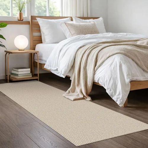 Miniatura 8 de IOHOUZE Alfombra lavable de 2 x 6 pies antideslizante para pasillos, entrada, interiores, alfombras de cocina, alfombra tejida de algodón